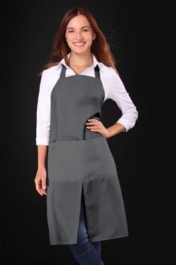 Купить фартук Капучино серый