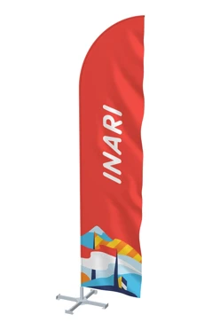 Купить флаг Парус 90х390 см шелк