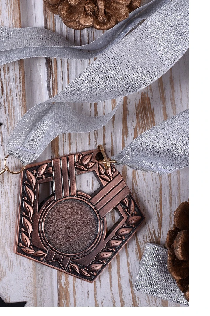 Медаль металлическая МК201 60мм#1