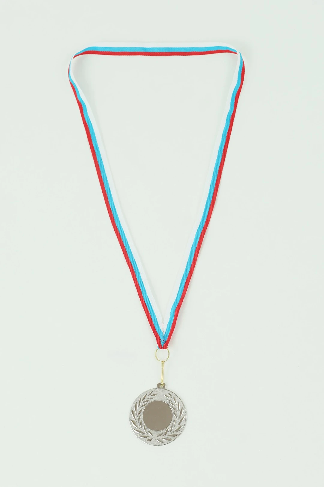 Купить ленту для медали РФ ширина 1 см, с карабином