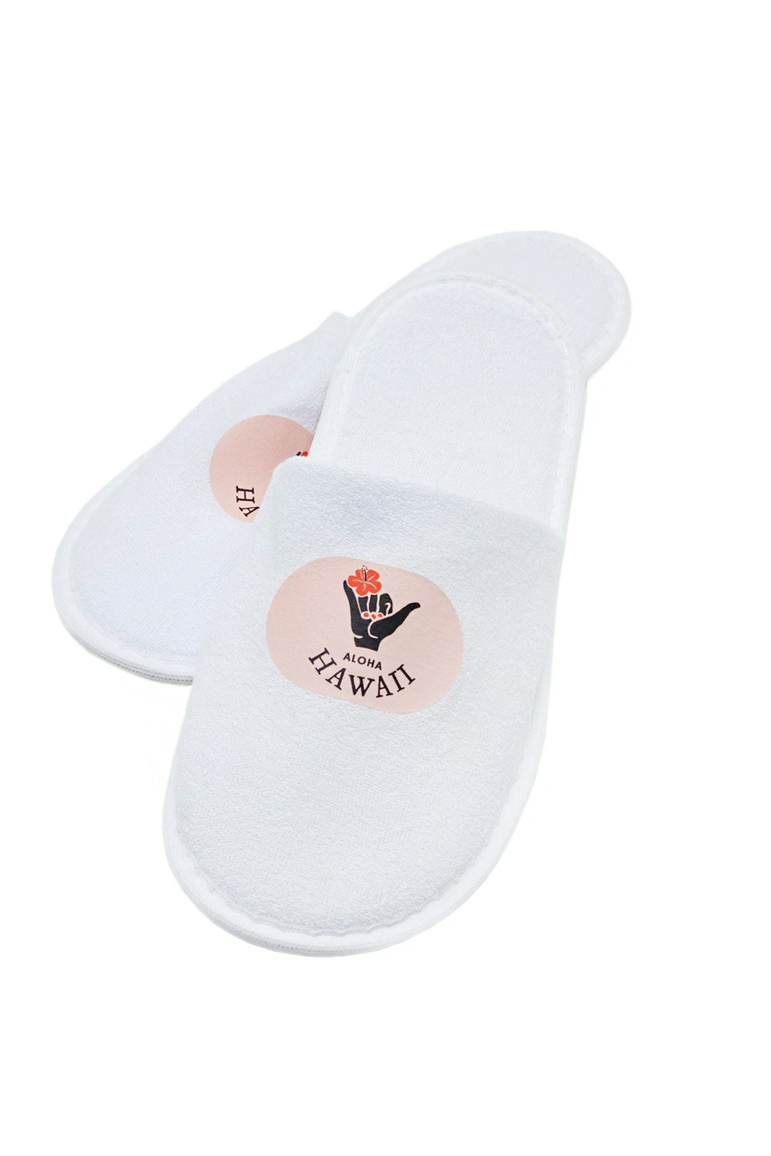 Тапочки махровые закрытый носок, с печатью#5