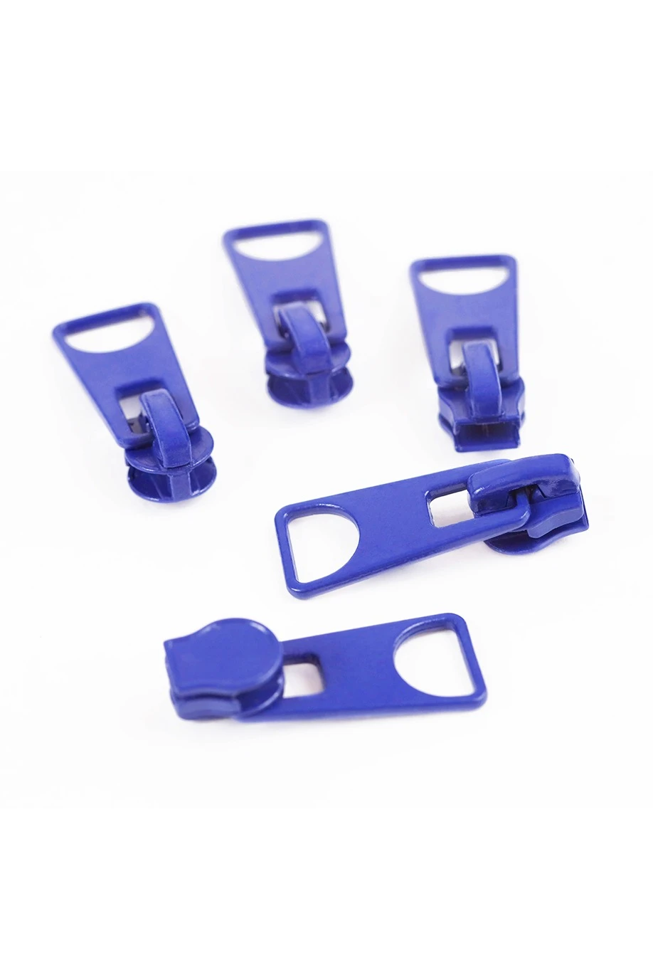 Купить бегунок тип 5 для спиральной молнии, василек