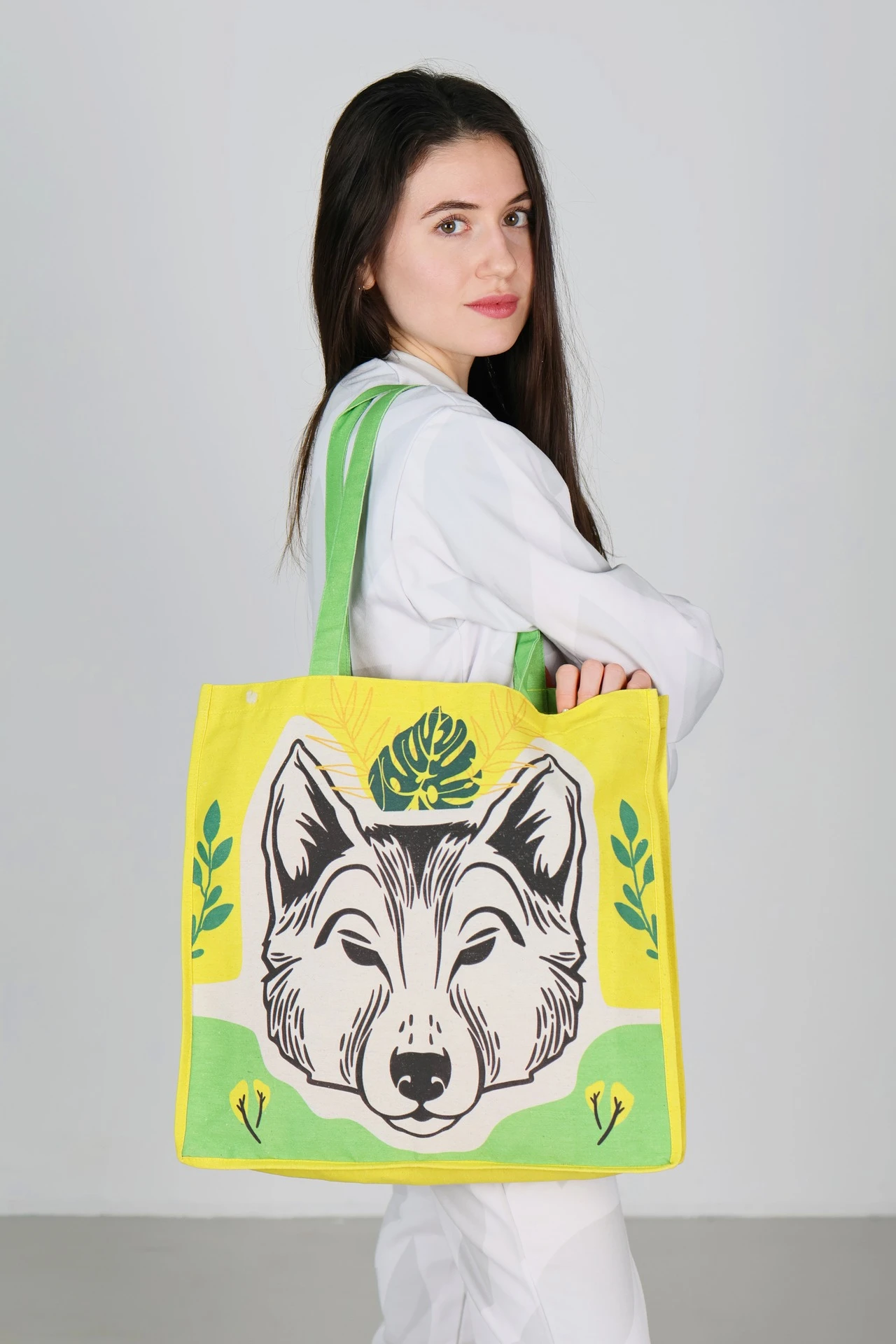 Купить сумку Киндо из двунитки 40х40х10 см