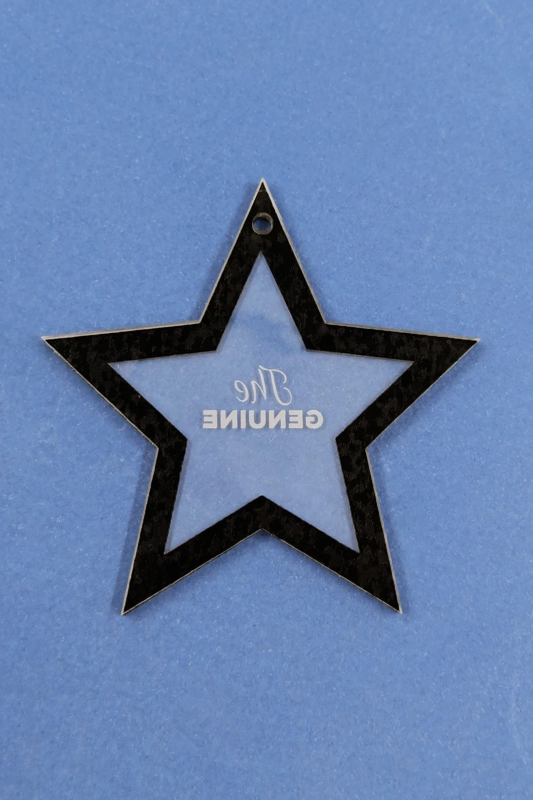 Медаль из акрила АК6004 Звезда 60 мм с гравировкой#1