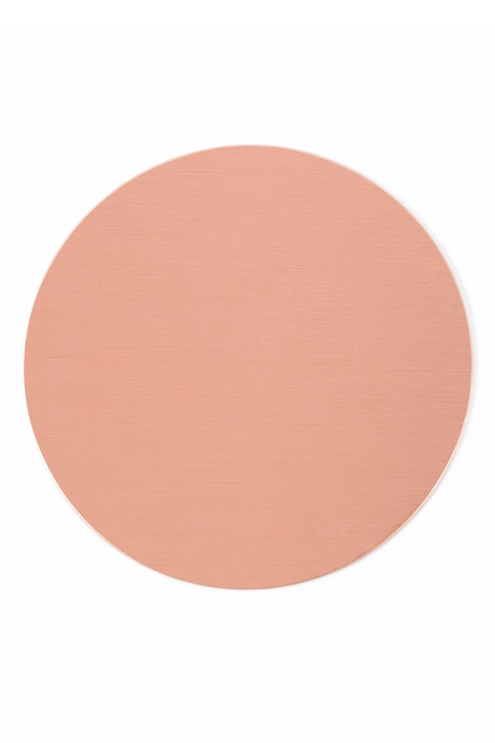 Купить вкладыш царапанный односторонний 50 мм 0,5 мм 50 шт, медь