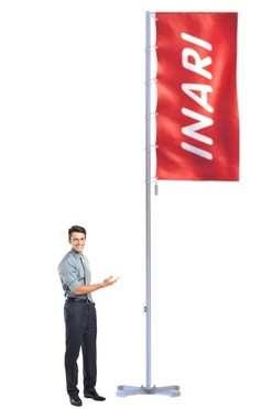 Купить флагшток Моби Универсал из нержавеющей стали 4 м