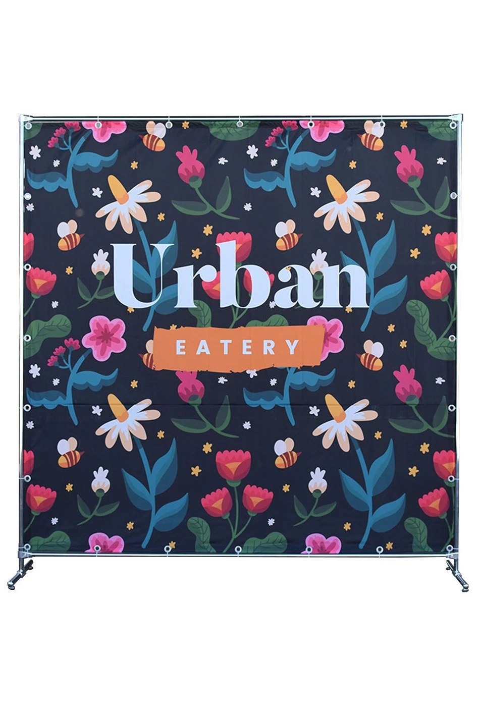 Купить Рекламную ширму с полной запечаткой 2х2 м  "Urban"