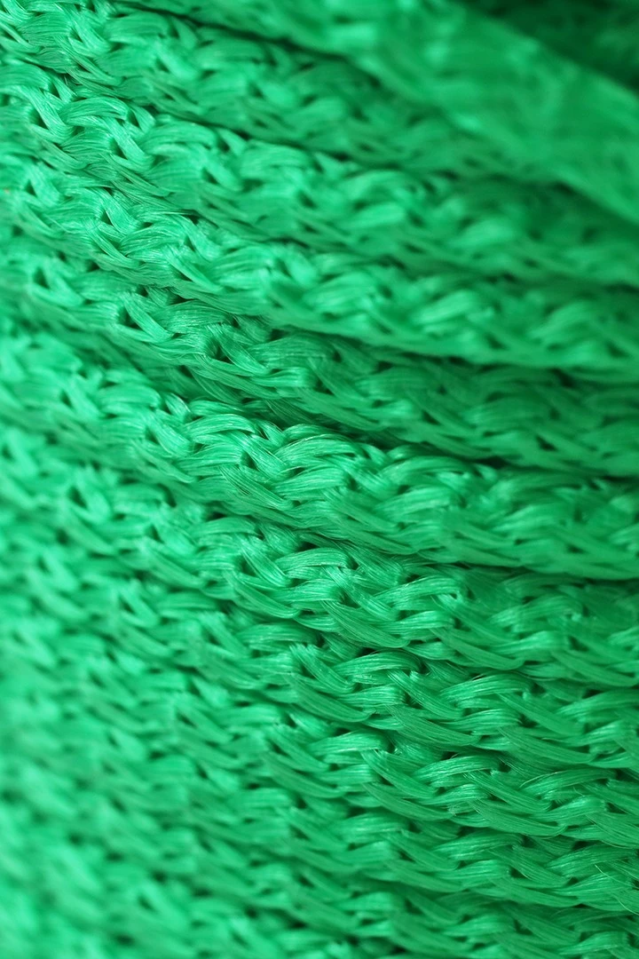 Шнур круглый с сердечником 100% ПЭ, 5 мм зеленый#2