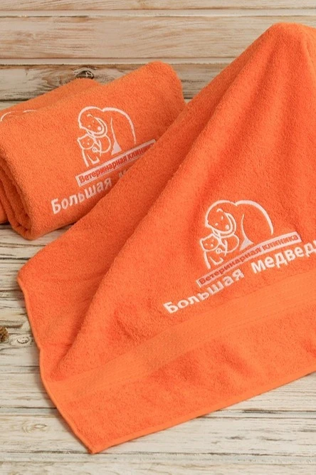 Купить полотенце махровое 70х140 см "Ветеринарная клиника"
