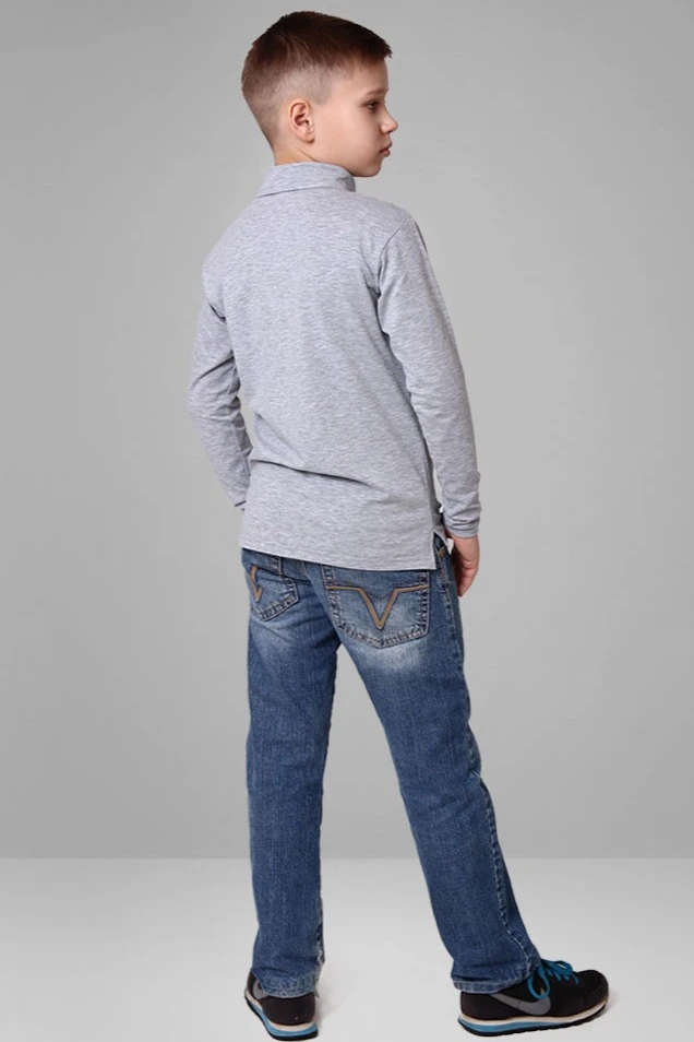 Лонгслив Декстер Плюс детский однотонный (хлопок)#6