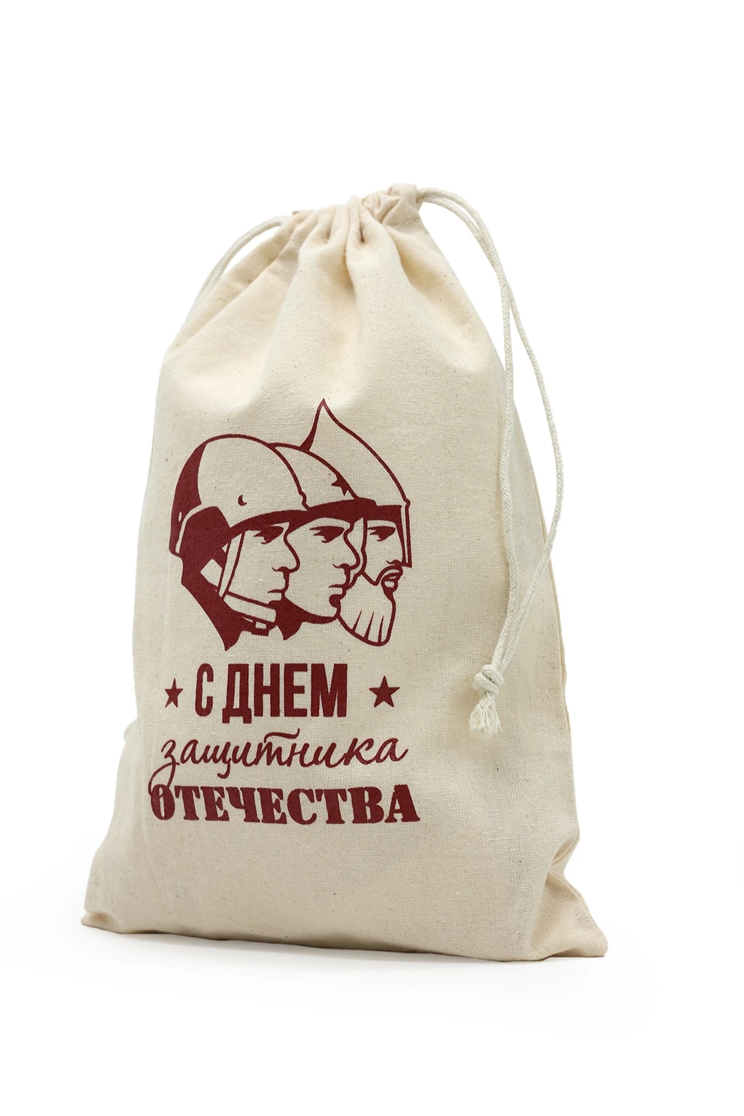 Мешочек из суровой бязи 20х30 см "Defender"#1