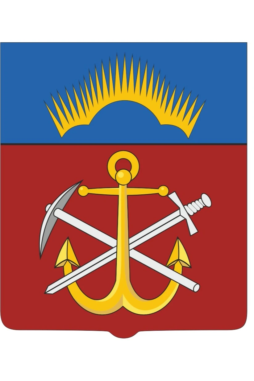 Герб Мурманской области 35х43 см, печатный#1