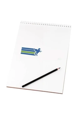 Блокнот фирменный А4 на пружине 40 листов#1 Блокнот фирменный А4 на пружине 40 листов#1