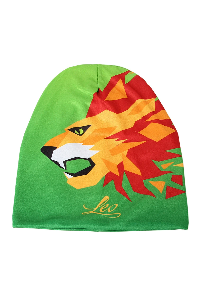 Шапка Сноу двухслойная детская, с полной запечаткой "Leo"#5