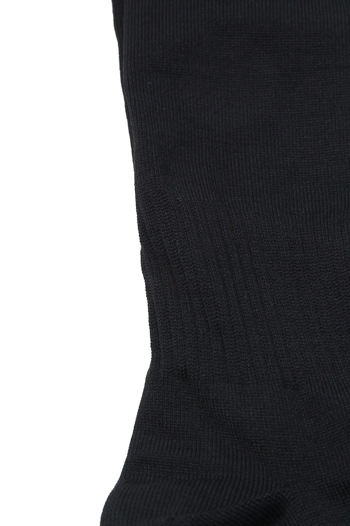 Гетры футбольные взрослые, однотонные чёрные#15