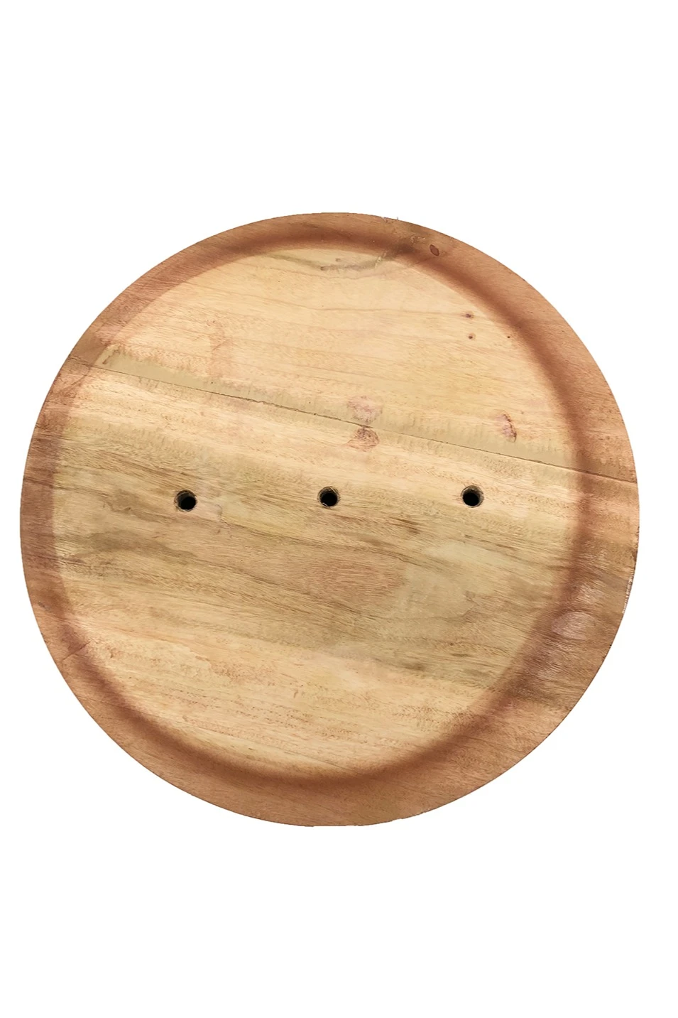 Подставка деревянная с основанием Тарелка (каштан) 3 штока 2,2 м#3