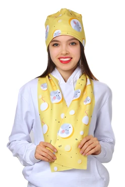 Купить шарф 15х120 см (однослойный) "Мышка"