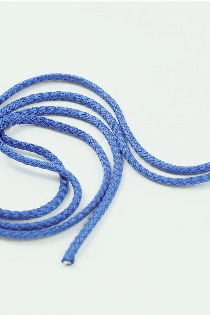 Шнур круглый с сердечником 100% ПЭ, 5 мм василек#3