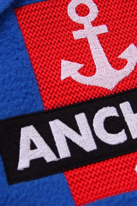 Шарф флисовый однослойный 15х120 см, однотонный "Anchor"#3