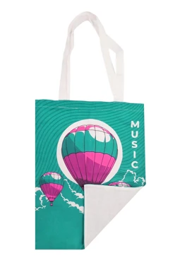 Купить сумку Айрис из льна 30х40 см, печать с одной стороны "Music 2"