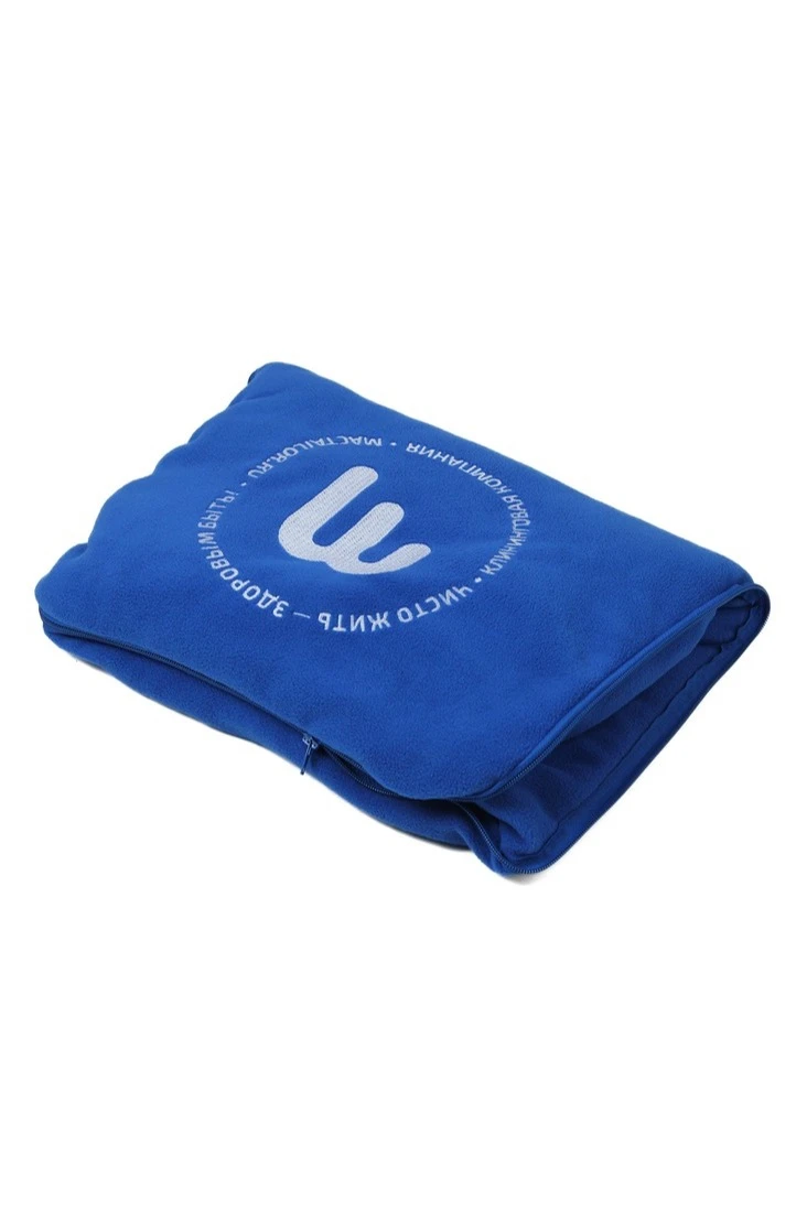 Плед Трансформер (плед-подушка) флисовый 120х155 см, однотонный "Mactailor"#3