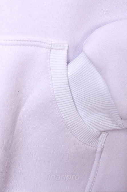 Толстовка Томас из футера унисекс, однотонная белая#4