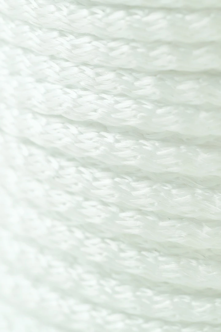 Шнур круглый с сердечником 100% ПЭ, 5 мм белый#2