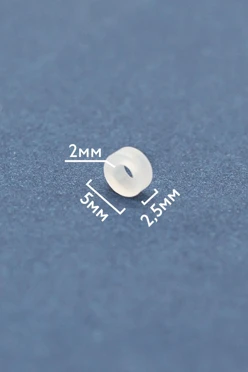 Купить кольцо силиконовое 5х2х2,5 мм