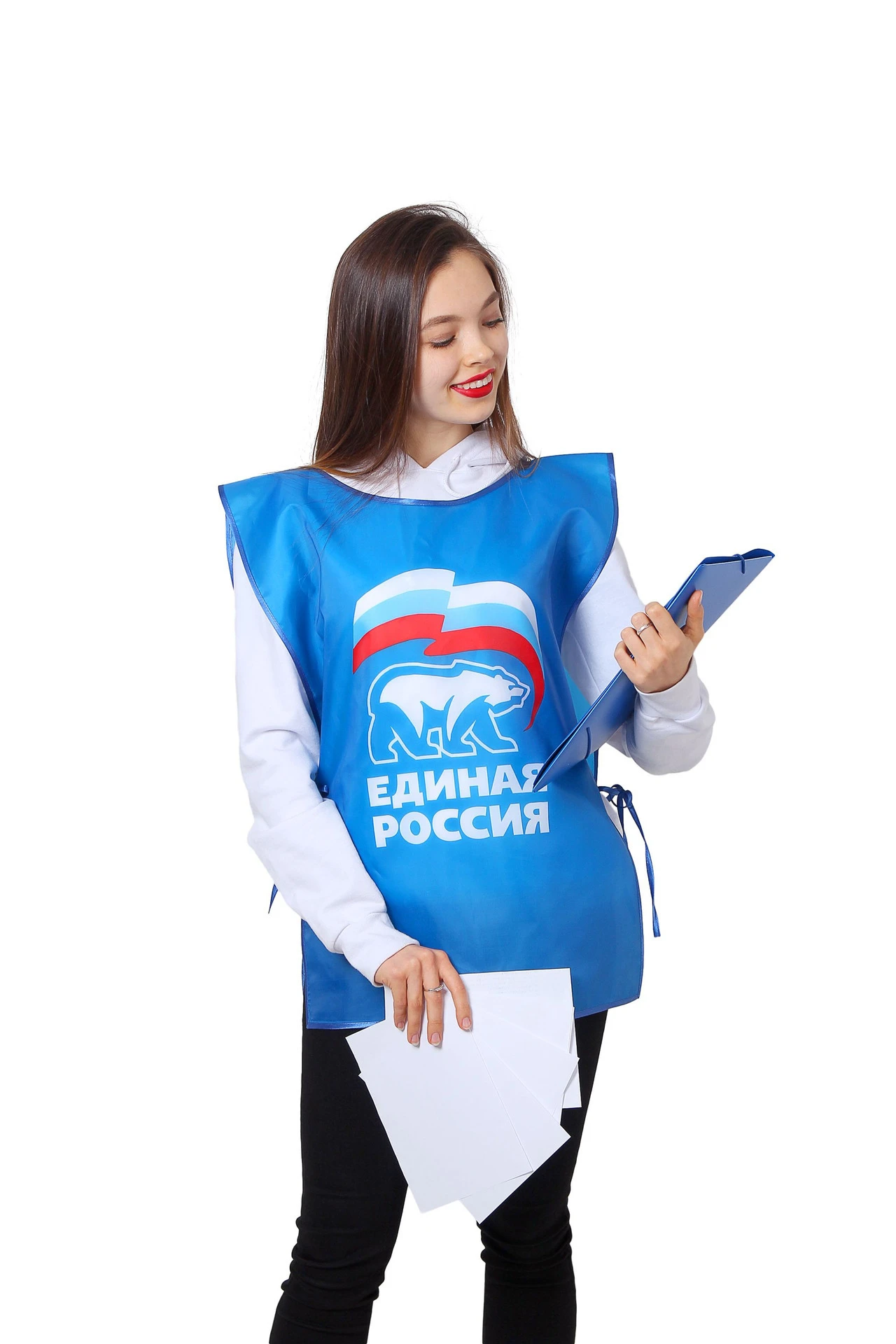 Купить накидку "Единая Россия" 50х70 см Купить накидку "Единая Россия" 50х70 см