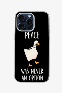 Купить чехол для iPhone 15 Pro Max с принтом "Peace"