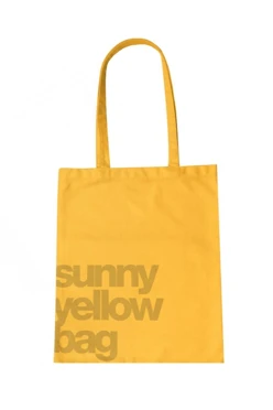 Купить сумку Универсал "Goldy" 30х40 печать с двух сторон "sunny yellow bag""