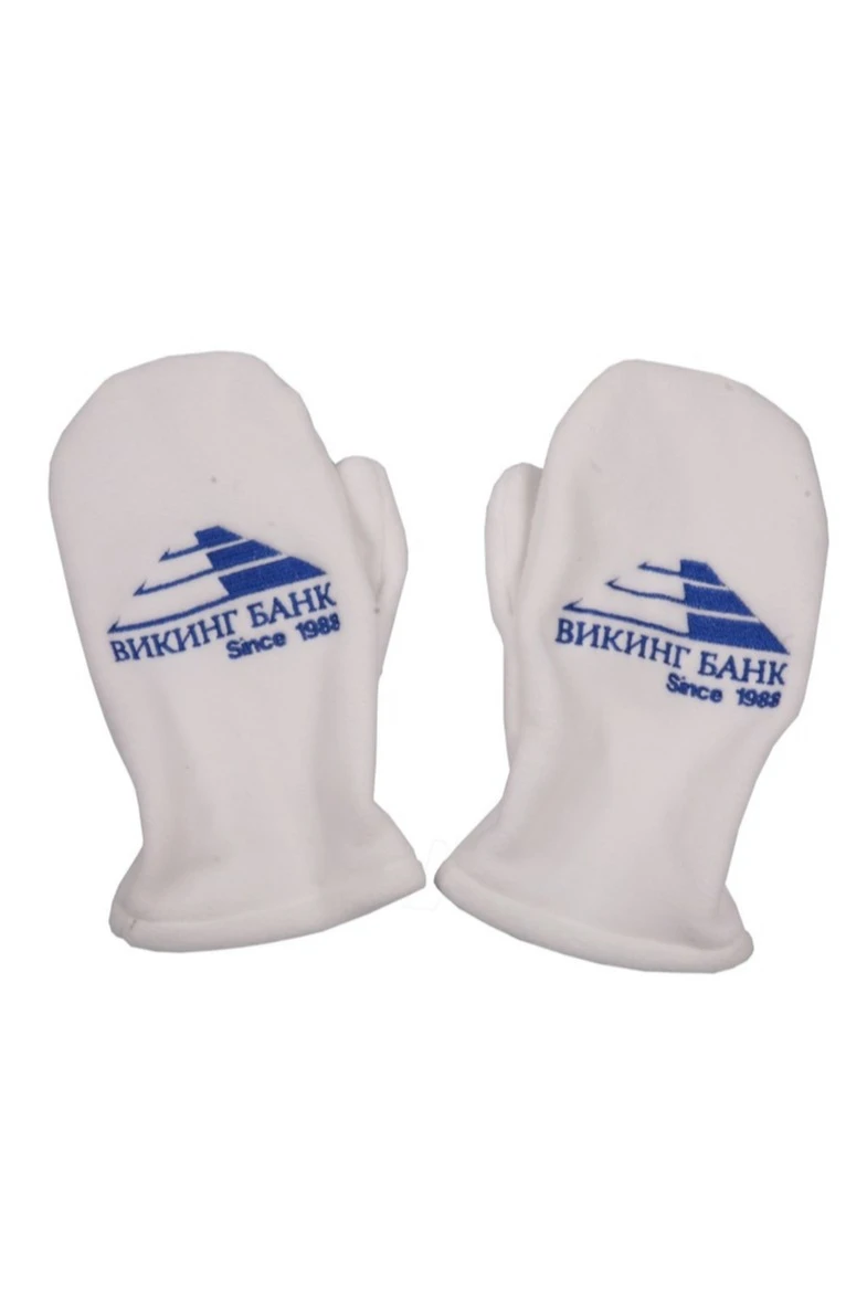 Варежки флисовые однослойные взрослые, однотонные#1 Варежки флисовые однослойные взрослые, однотонные#1