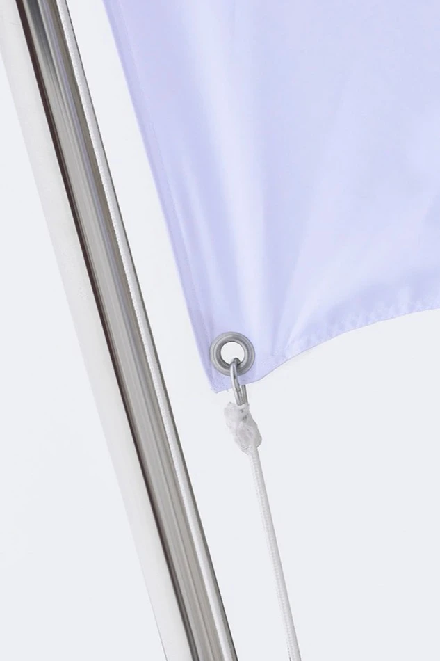 Флагшток из нержавеющей стали с открытым механизмом 7 м, Дельта#2