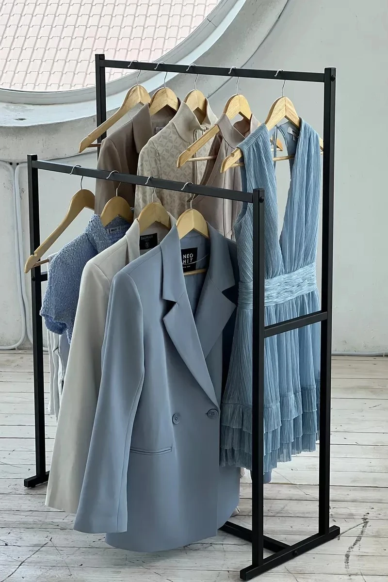 Напольная вешалка для одежды "Моно", металлическая, 85×120×36 см#3