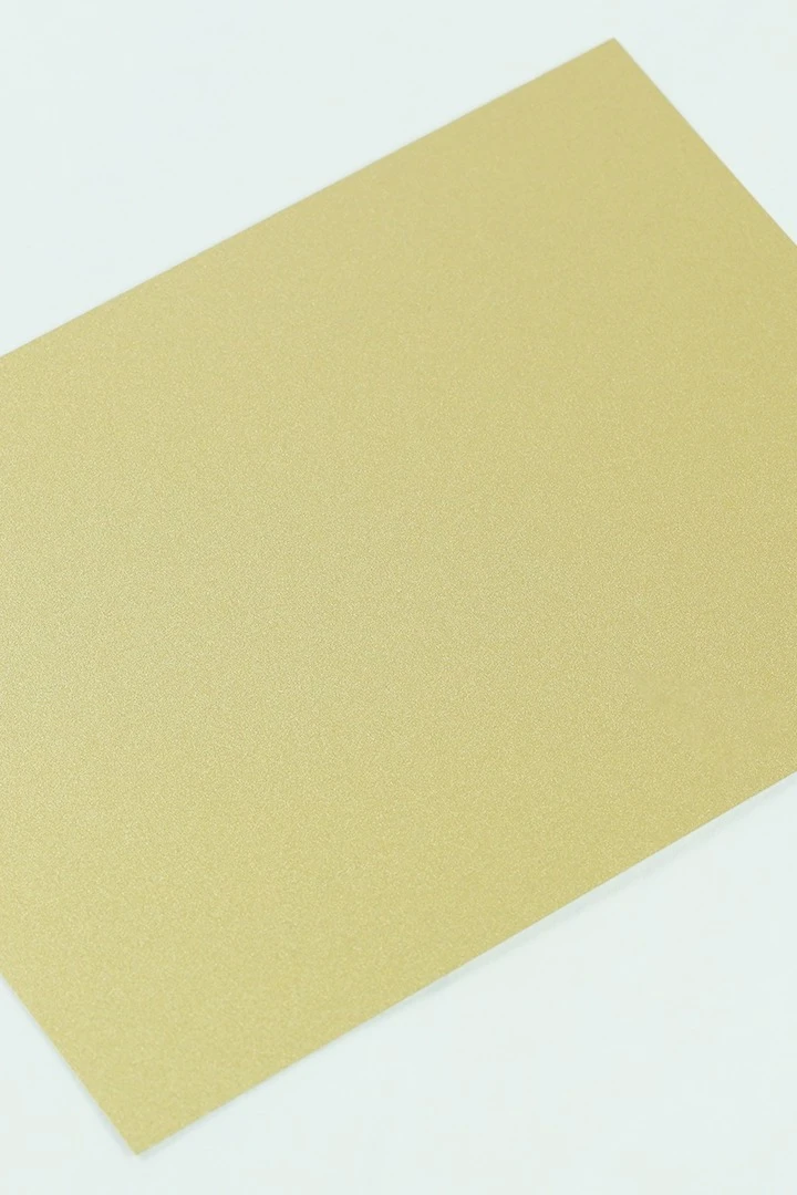 Купить алюминий перламутр односторонний 600х300 мм 0,5 мм, золото Купить алюминий перламутр односторонний 600х300 мм 0,5 мм, золото