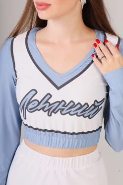 Форма Ноеми с шортами женская, с полной запечаткой#1