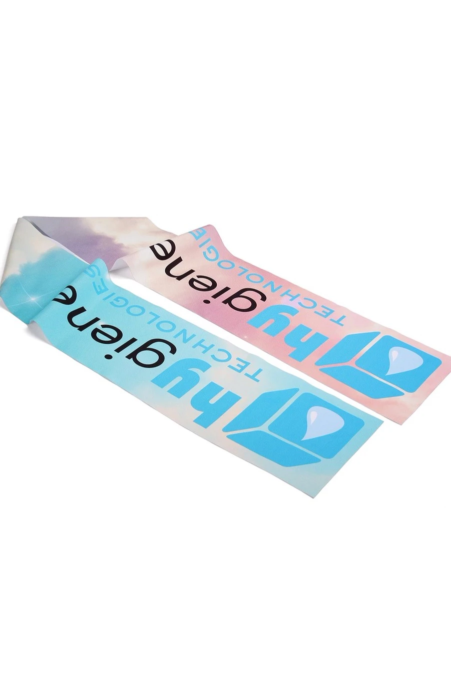 Шарф однослойный легкий 15х150 см, с полной запечаткой#2