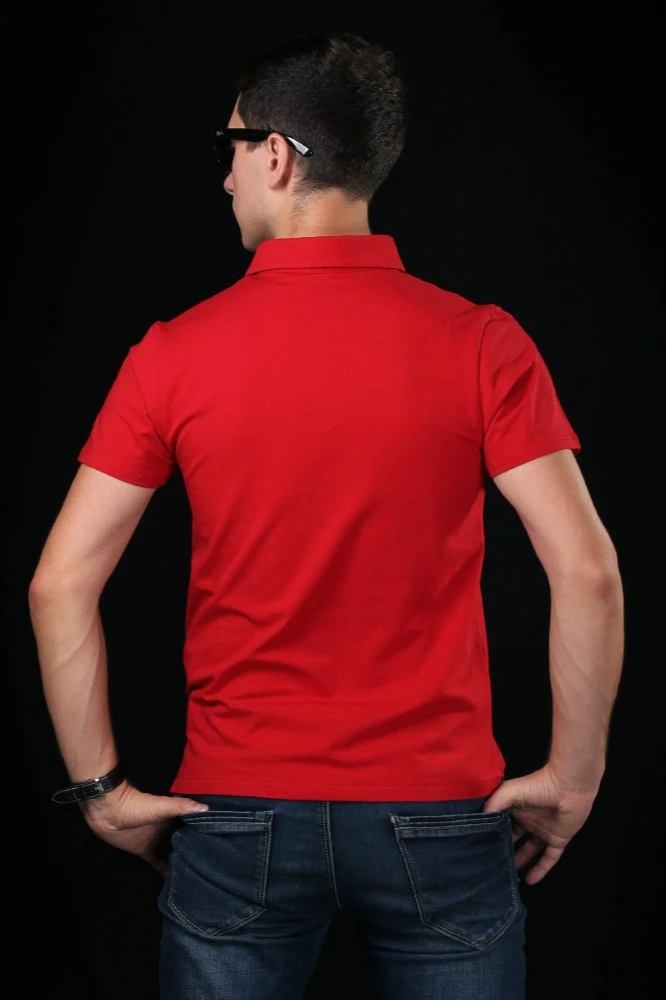 Поло Декстер унисекс однотонная (хлопок)#3