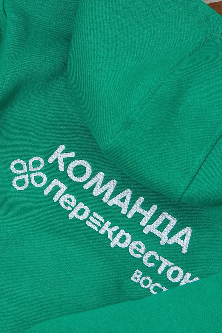 Худи Майк из футера унисекс, однотонная "Перекресток"#2