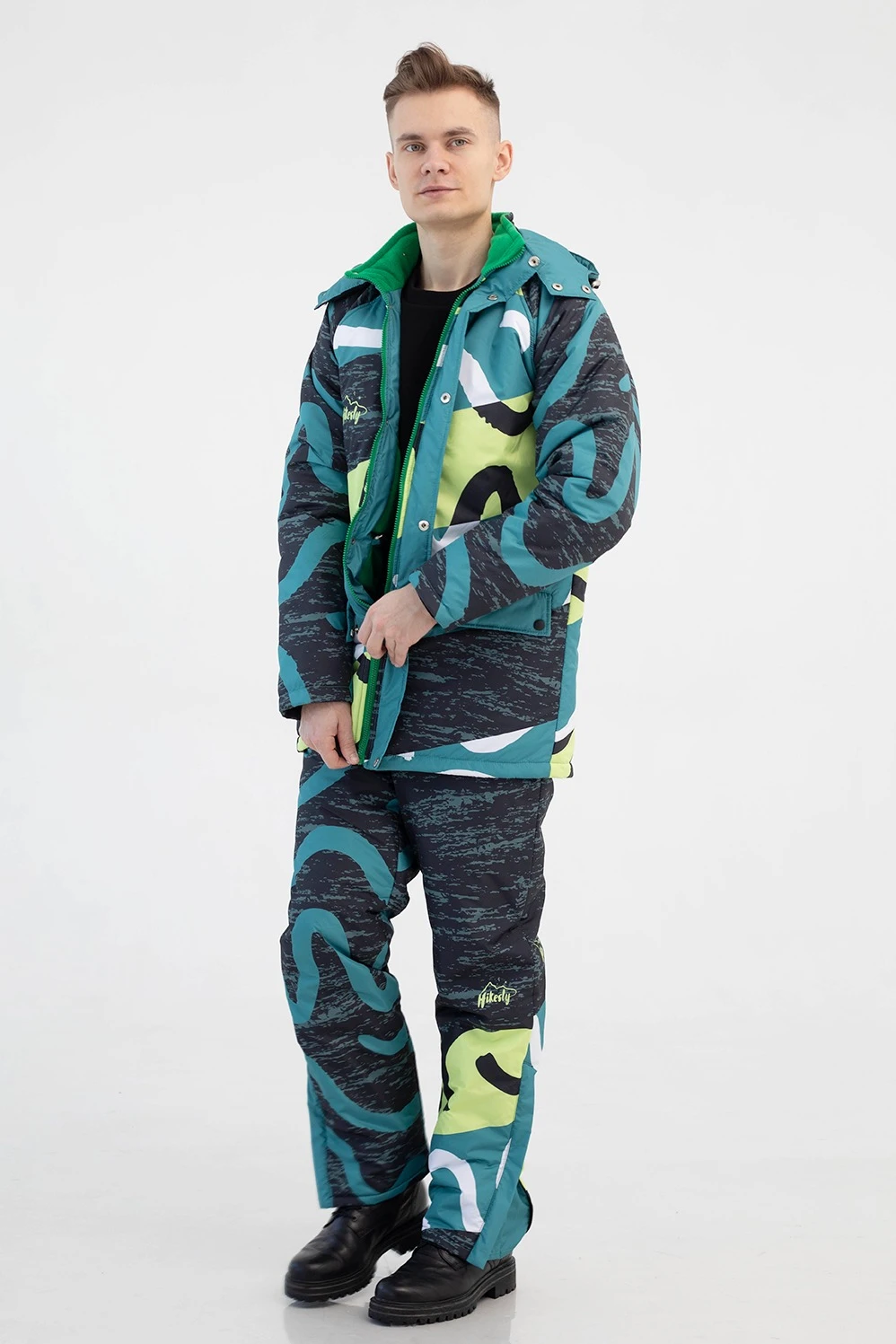 Костюм Гонг на синтепоне унисекс, с полной запечаткой "Hikesly"#1 Костюм Гонг на синтепоне унисекс, с полной запечаткой "Hikesly"#1