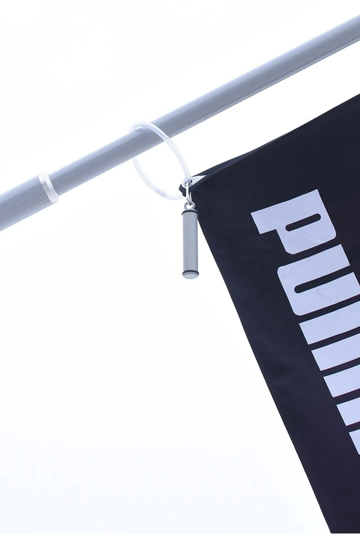 Флагшток алюминиевый с закрытым механизмом 8 м (покраска), Нептун#2