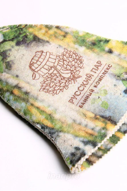 Шапка Банщик с полной запечаткой "Russian Steam"#2