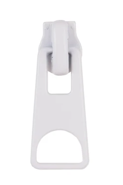 Купить бегунок тип 5 для спиральной молнии, белый