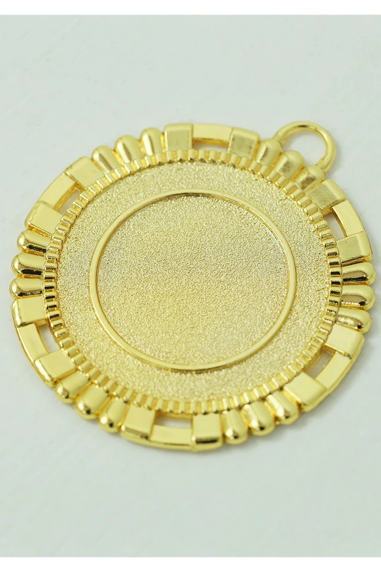 Медаль металлическая Вишалья 50мм#1