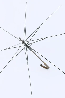 Каркас зонта Мэри с деревянной ручкой#1