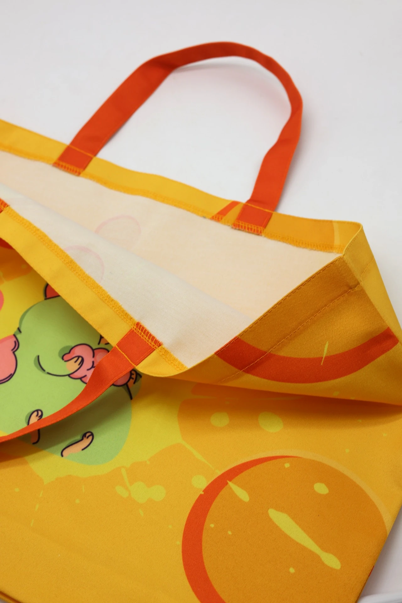 Сумка Комби из греты 45х35х10 см, печать с двух сторон "Hamster cheese"#1