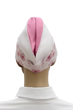 Пилотка Полет фигурная с полной запечаткой "Flower"#2