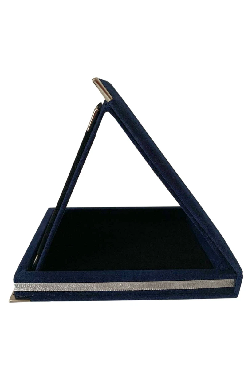 Настольная плакетка 13х16 см с футляром, синяя#4