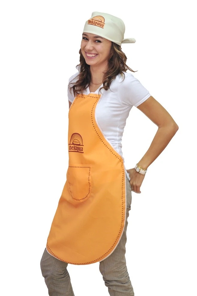 Фартук Аппетит Смайл с круглым низом, с полной запечаткой#5