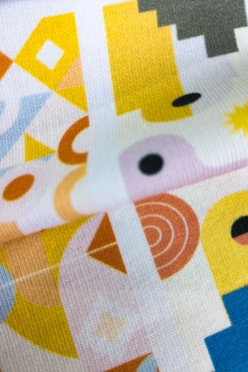 Прямая печать на футере 3х-нитка петелька в пог. м.